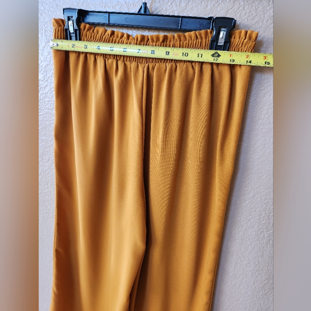Harmony & Havoc Mustard Dress Pants Size 6 - Picture 6 of 8
